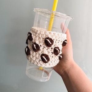 Cup Cosy, Cup Cozy Crochet Pattern, Cozy Crochet Patterns, Espresso Beans, Cozy Coffee, Cup Cozy, Cute Stars, Star Pillows, Painted Boxes