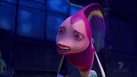 Angie Shark Tale, Shark Tale, Small Fish, Cement, Fish