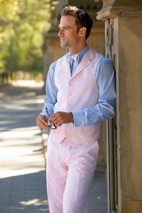 Kentucky Derby Mens Attire, Kentucky Derby Men, Gentlemen Fashion, Male Wardrobe, Derby Attire, Guys Style, Wedding Vest, Gentlemen's Club, Derby Outfits