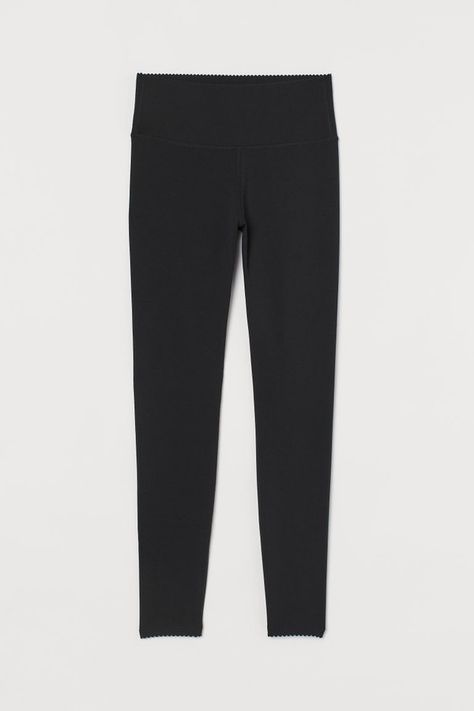 H&M - Shaping Tights High Waist - Black Shaping Tights, Sport Tights, Denim Overalls, Only Fashion, Fashion Company, Fashion Makeup, Pajama Pants, Personal Style, Black Women