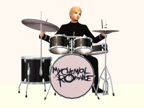 Sims 4 Cc My Chemical Romance, My Chemical Romance Sims 4 Cc, Sims 4 Cc Drums, Sims 4 Cc Music Instruments, Sims 4 Instruments Cc, Sims 4 Cc Instruments, Mods Ts4, Ts4 Mods, 4 Poses