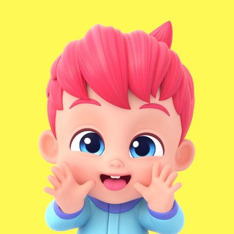 Bebefinn, or Finn, is a 1-year-old baby who loves Baby Shark. He is one of the first human characters to be featured since Bomi. He is similar to Baby JJ from Cocomelon. His name is probably a pun on "Baby Fin", for his love for Baby Shark. First Human, Baby Shark, Human