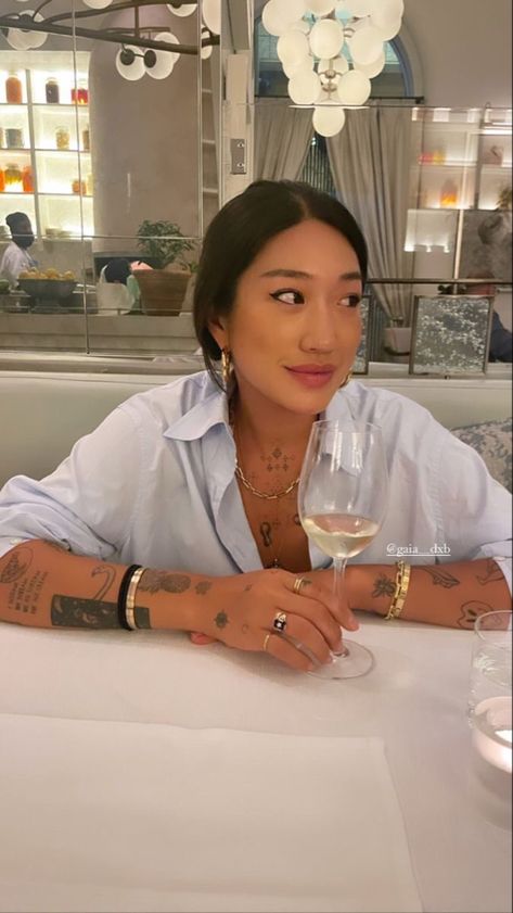 Wine Tattoo, Vintage Aesthetic Outfits, 42 Tattoo, Peggy Gou, School Dinner, Trending Aesthetic, Aesthetic School, Dainty Tattoos, Subtle Tattoos