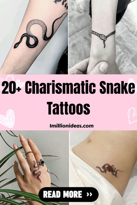 Snakes, in this universe, have maintained one special association with incredible masses of myths, legends, and stories in the old days. They… Hidden Snake Tattoo, Snake Around Wrist Tattoo, Snake Tattoo On Arm, Small Snake Tattoo, Snake Images, Thumb Tattoos, Snake Tattoos, Small Snakes, Cute Snake