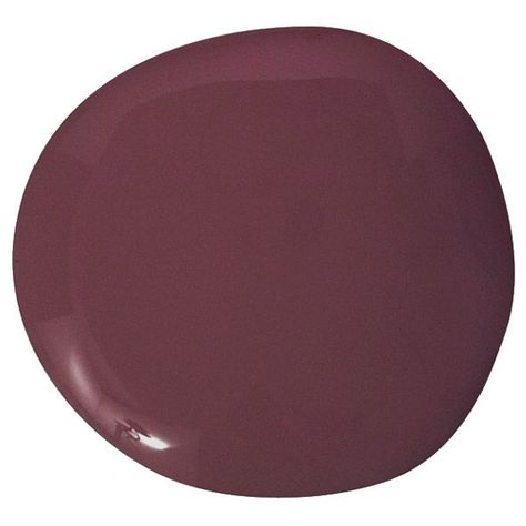 Farrow & Ball Full Gloss Brinjal 22 Brinjal Farrow And Ball, Colors For Small Spaces, Powder Room Small, Gilt Mirror, Space Painting, Purple Paint, Farrow And Ball, Red Lacquer, Decorating Small Spaces