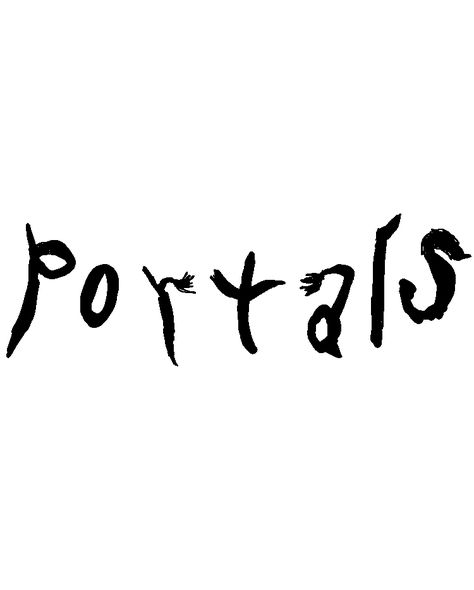 Portals Logo Melanie Martinez, Pooli Printer, Portal Logo, Black And White Stickers, Band Logo, Love Posters, Sketchbook Art, Heart Logo, Band Logos