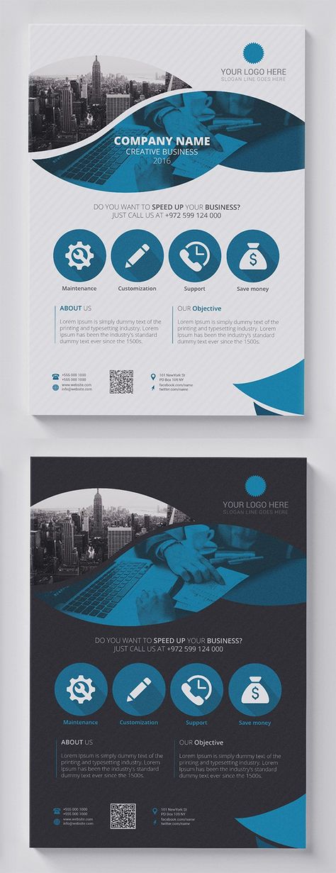 Corporate Flyer Template 1 Photoshop Brochure Design, Corporate Flyers Creative Design, Flyer Layout Ideas, A5 Flyer Design Inspiration, About Us Flyer Design, Poster Design Corporate, Business Services Flyer, Flyer Layout Design Inspiration, Corporate One Pager Design