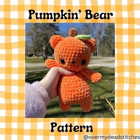 addie!! | FREE PATTERN ALERT 🚨🚨🚨 Thank you all so much for your continued support! It means so much to me!! I cannot wait to keep making patterns fo… | Instagram Market Crochet, Bear Crochet Pattern, Making Patterns, Crochet Market, Fall Crochet, Crochet Halloween, Bear Crochet, Crochet Fall, Crochet Lovers