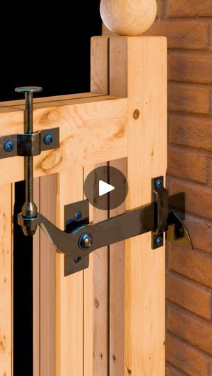 Door Latches, Gate Ideas, Door Latch, Mechanical Movement, Steel Design, Home Security, Elegant Design, 3 D, Gate