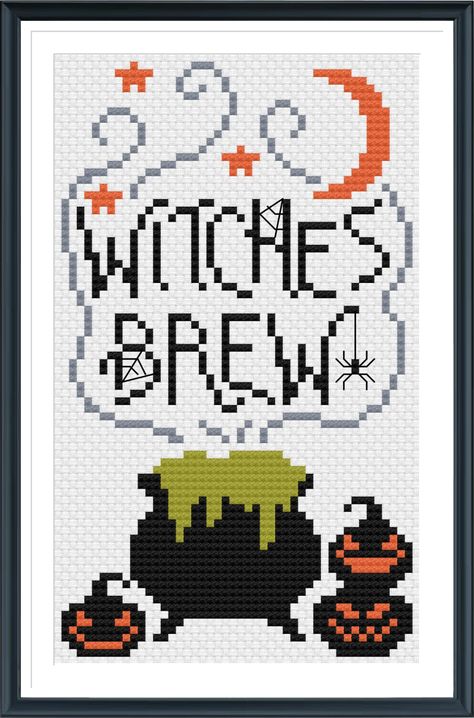 FREE Cross Stitch Patterns – Tiny Modernist Cross Stitch Cross Stitch Patterns For Beginners, Witch Cross Stitch Pattern, Witch Cross Stitch, Autumn Cross Stitch Patterns, Free Cross Stitch Patterns, Fall Cross Stitch, Halloween Cross Stitch Patterns, Cross Stitch Freebies, Subversive Cross Stitch