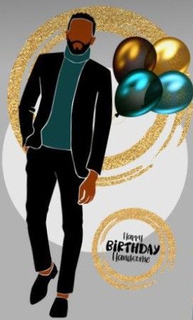 Black Male Birthday, Happy Birthday Wishes African American, African American Male Birthday Wishes, Happy Birthday Masculine Images, Happy Birthday Young Man, Black Woman Happy Birthday Images, Happy Birthday Wishes Song, Birthday Wishes Gif, Happy Birthday Woman