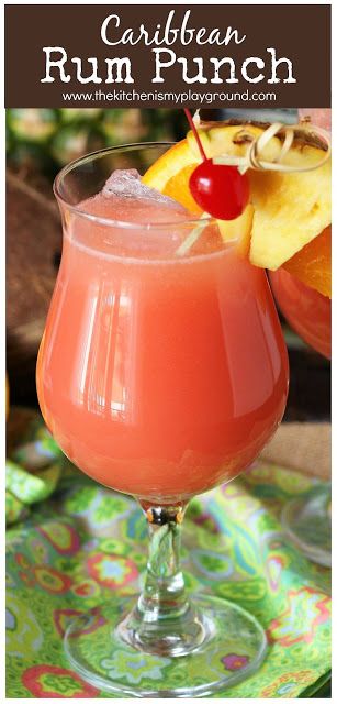 Tiki Rum Punch, Virgin Rum Punch, Banana Rum Punch, Rum Smoothie Recipes, Caribbean Sunset Rum Punch, Pineapple Rum Punch For A Crowd, Rum Punch Recipes Carribean, Rum Punch Pitcher Recipe, Paradise Punch Cocktail