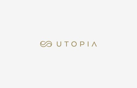 Utopia secondary logo design and branding by Lisa Furze Utopia Logo Design, Utopia Logo, Modern Moodboard, Branding Case Study, Massage Logo, Architecture Drawing Sketchbooks, Identity Design Inspiration, Brand Strategy Design, Secondary Logo