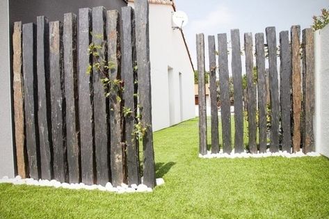 Diy Garden Fence, Garden Screening, Air Terjun, Have Inspiration, Front Yard Landscaping Design, Garden Fencing, Garden Fence, Front Garden, Yard Landscaping