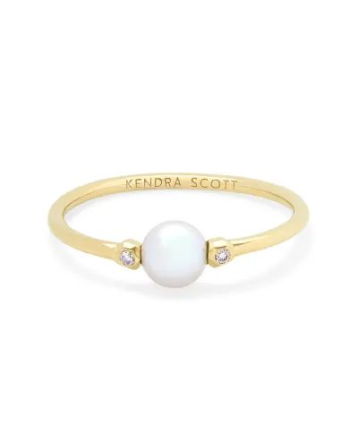 Kendra Scott Pearl Ring, Kendra Scott Ring, Expensive Things, Preppy Jewelry, Preppy Clothes, Jewelry Style, Jewelry Lookbook, Gold Band Ring, Affordable Jewelry