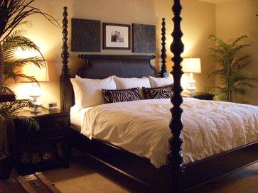 tropical key west bedroom decor | Key West Master Bedroom tropical-bedroom Key West Bedroom Ideas, Key West Bedroom, West Indies Bedroom, Caribbean Bedroom, Dark Wood Bedroom, Rattan Bedroom, West Indies Style, British Colonial Decor, Tropical Bedrooms