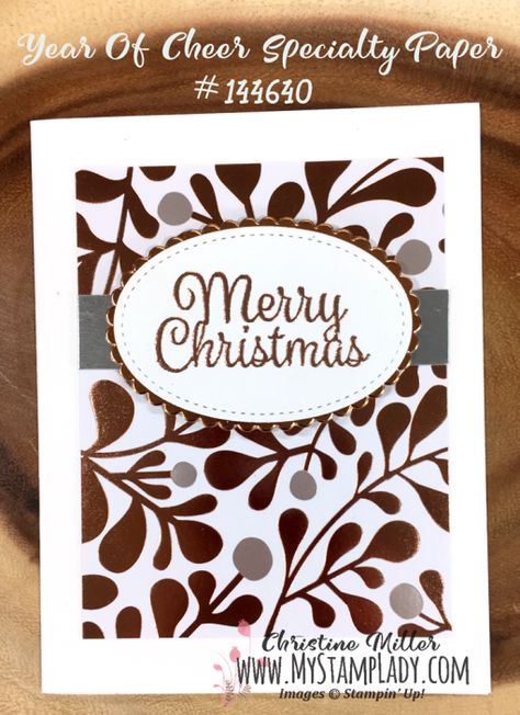 Cheers Card, Christmas Simple, Copper Christmas, Dsp Cards, Snowflake Cards, Stampin Up Christmas Cards, Xmas Card, Stampin Up Christmas, Stamping Ideas