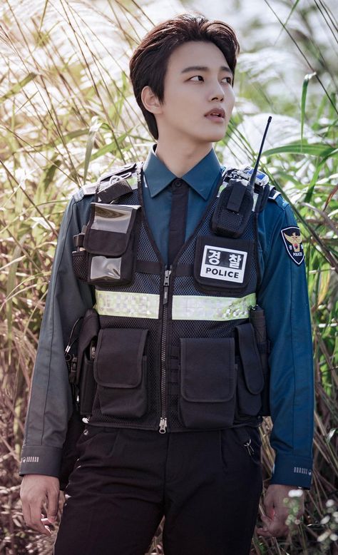 Korean Police Uniform, Korean Police, Yeo Jingoo, Yeo Jin Goo, Joo Won, Kim Myung Soo, Jin Goo, The Mindy Project, Police Uniforms