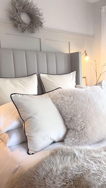 11K views · 1.2K likes | DUSK.com on Instagram: "Dive into 2024 with our January Sale – EXTRA 20% off EVERYTHING! 🎉 @at_homewith_dd sets the dreamy scene with our Madison Ottoman Bed!" Dusk Madison Bed, Dusk Bedding, Dusk Middleton Bed, Beds With Fur Pillows, Dusk Bed, Manifest House, Down Feather Bedding, Luxury Room, Luxury Room Bedroom