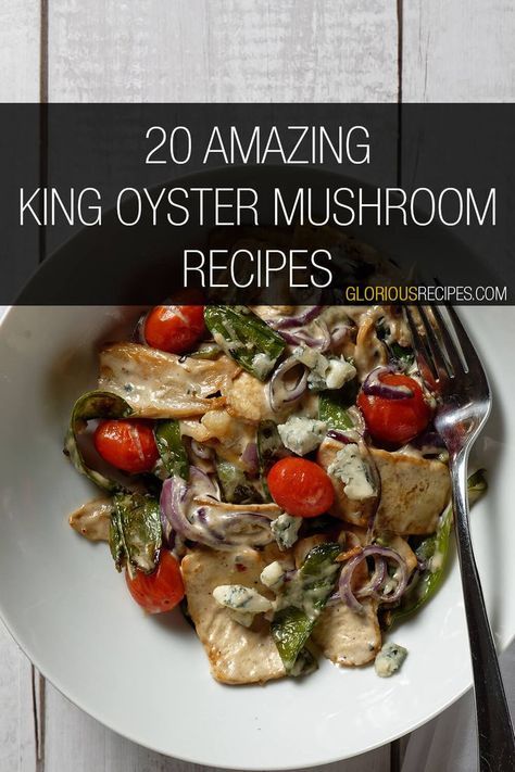 King Oyster Mushroom Recipes Oyster Mushroom Recipes, King Oyster Mushroom Recipe, Easy Mushroom Recipes, Mushroom Recipes Vegan, Easy Diner, King Oyster Mushroom, Oyster Mushroom Recipe, King Oyster Mushrooms, Mushroom Recipes Healthy