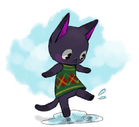 Kiki Animal Crossing, Sorry Friend, Animal Crossing Cats, Animal Crossing Fan Art, Art Showcase, Acnh Inspo, Natsu Dragneel, Animal Crossing Game, Animal Games