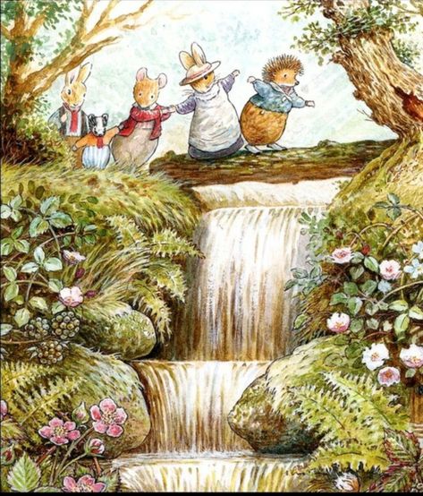 Brian Paterson Storybook Art, Fairytale Art, Whimsical Illustration, Jolie Photo, Beatrix Potter, Fantasy Illustration, Childrens Illustrations, Cute Creatures, Children's Book Illustration