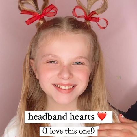 This is my favorite ♥️ hairstyle for Valentine’s Day! See how to do this simple heart braided ponytail hairstyle. . #ponytail… | Instagram Heart Ponytail Hairstyles, Heart Braided Ponytail, Heart Ponytail, Heart Hairstyles, Braided Heart, Heart Braid, Hairstyle Ponytail, Ponytail Hairstyle, Braided Ponytail Hairstyles