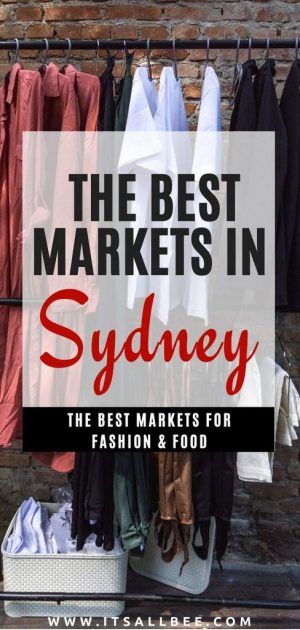 The Best Markets In Sydney Australia - Whether you are looking for the best markets for fashion, vintage markets, vegan, organic markets, food, and more. There is something for everyone. From Glebe market, Balmain market, Marrickville organic market, China town markets and Bondi markets, carriage works, The Rocks market. For more on best places for shopping in Sydney check out my Sydney Market Guide! #itsallbee #oceania #adventure #traveltips #shopping Food Australia, Australia Itinerary, Australia Backpacking, Organic Market, Australia Vacation, Prague Travel, Australia Travel Guide, Shopping Quotes, China Town