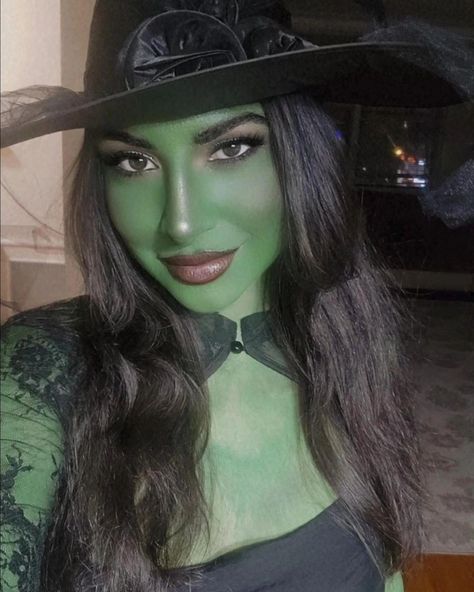 Wicked 💚 wicked witch of the west, wicked witch makeup, wicked witch costume, elphaba, halloween 2024, witch costume, wizard of oz #wickedwitch #wickedwitchofthewest #wicked #wizardofoz #elphaba #elphabamakeup #wickedwitchmakeup #elphabathropp #elphabacosplay #wickedmovie #wizardofozmakeup #witchmakeup #wickedmusical #halloweenmakeup #wickedwitchcostume #halloween2024 #halloween #seasonofthewitch #halloweencostume #mehronmakup #mehronparadise Wicked Makeup Elphaba, Elphaba Costume Halloween, Elphaba Halloween Costume, Wicked Witch Makeup, Elphaba Makeup, Elphaba Costume, Wicked Makeup, Halloween Costume College, Wicked Witch Costume