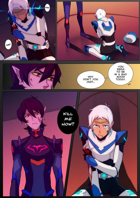 VLD: Keith and Lance Enemies!AU by Dessa-nya on DeviantArt Bon Bon Fnaf, Voltron Keith And Lance, Klance Cute, Altean Lance, Voltron Galra, Voltron Force, Keith Lance, Klance Fanart, Klance Comics