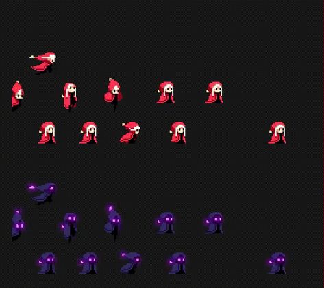 16 Bit Characters Pixel Art, Pixelated Wallpaper Gif, Game Sprites Pixel Art, Pixel Art Female Character, Pixel Character Tutorial, 2d Pixel Character Sprite, Pixel Run Animation, Platformer Game Design, Pixel Art Platformer Character