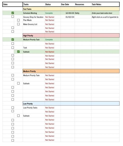 Accounting Basics, Task Tracker, Task Manager, Planner To Do List, Work Task, Work Skills, Daily Task, Spreadsheet Template, Todo List