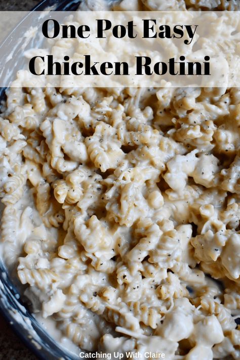 Recipes With Rotini Noodles, Chicken Rotini, Easy One Pot Pasta, Rotini Pasta Recipes, Pot Pasta Recipes, One Pot Pasta Recipes, One Pot Meal, Rotini Pasta, Best Pasta Recipes