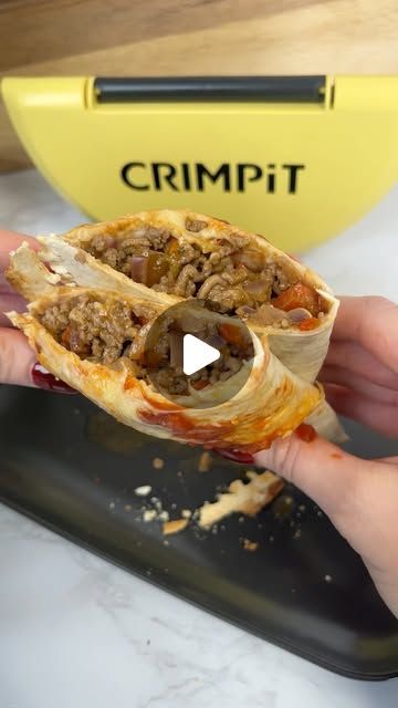 CRIMPiT USA on Instagram: "Family dinner just got a spicy upgrade! 🌯🔥 🌶️✨

These chili beef wraps are hearty, delicious, and ready in no time—perfect for busy evenings. Made effortlessly with the CRIMPiT Tortilla Sealer. Who’s ready to dig in? 😋 

#QuickMeals #ChiliWraps #CRIMPiTInspo #FamilyMeals #ChiliBeefWraps #CRIMPiTRecipes" Chili Beef, Beef Wraps, Beef Chili, Instagram Family, Quick Meals, Family Dinner, Chili, Instagram