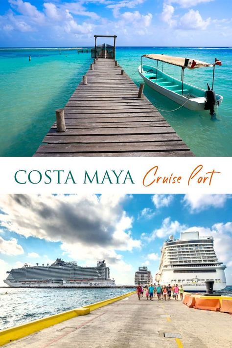 Costa Maya Cruise Port Beaches, Puerto Costa Maya Mexico, Costa Maya Cruise Port, Costa Maya Excursions, Costa Maya Mexico, Carribean Cruise, Costa Maya, Mexico Cruise, Family Vacation Spots