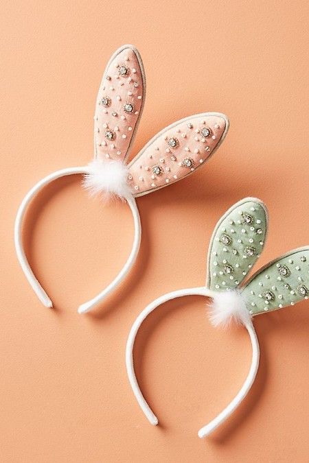 Easter Headbands, Eco Kids, Bunny Ears Headband, Calathea Plant, Easter 2021, Felt Bunny, Reindeer Headband, Blue Chocolate, Ears Headband