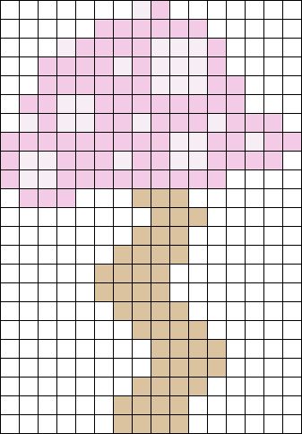 Cute Mushroom Perler Bead Pattern | Bead Sprites | Simple Fuse Bead Patterns Bead Loom Mushroom Patterns, Mushroom Perler Bead Patterns, Mushroom Perler Beads, Mushroom Kandi, Mushroom Pixel Art, Mushroom Pixel, Mushroom Perler, Minecraft Pattern, Perler Bead Mario