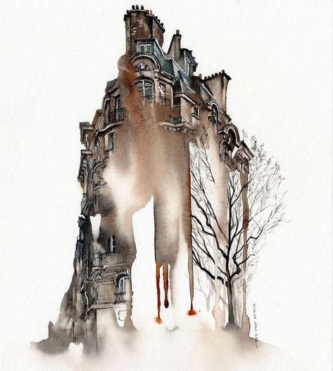 park sunga (@park_sunga) • Photos et vidéos Instagram Sunga Park, Paris In January, Gcse Art Sketchbook, Sketchbook Project, Watercolor Architecture, Park Art, Gcse Art, A Level Art, January 20