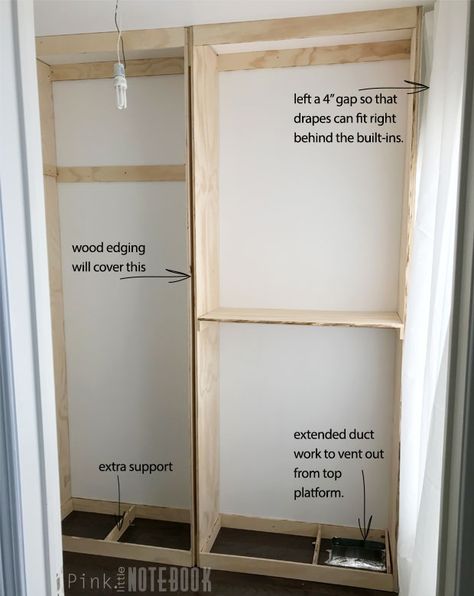 Installing our own Built-In Closet System (with pricing) - Pink Little NotebookPink Little Notebook Walk In Closet Organization Diy, Wardrobe Storage Ideas, Diy Built In Wardrobes, Diy Master Closet, Walk In Closet Organization, Ideas Armario, Diy Closet System, Wardrobe Design Ideas, Diy Custom Closet