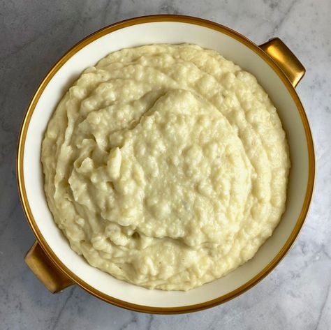 Milk-Simmered Mashed Potatoes | thebrookcook Mashed Potatoes In Milk, Mashed Potatoes Cooked In Milk, Boiling Potatoes In Milk, Mashed Potatoes Boiled In Milk, Potatoes Boiled In Milk, Milk Simmered Mashed Potatoes, Milk Street Recipes, Delicious Mashed Potatoes, Cooking Mashed Potatoes