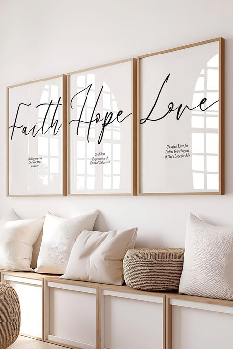 Cozy Bedroom Wall Art, Bedroom Wall Art Ideas Above Bed, Bible Verse Pictures Frame Wall Art, Christian Farmhouse Decor, Bible Verse Framed Wall Art, Ideas For Above Bed, Signs Above Bed Master Bedrooms, Quotes For Bedroom Wall, Christian House Decor