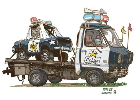 ArtStation - Van Justice For All, Nicolas Bannister Automotive Illustration, Cool Car Drawings, Concept Car Design, Art Tools Drawing, Car Illustration, Design Challenge, Robot Concept Art, Prop Design, Car Drawings