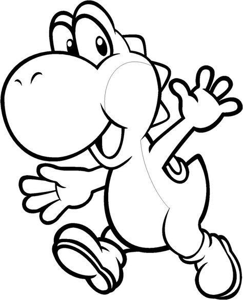 Yoshi Coloring Pages | Free Printable Yoshi Coloring Pages For Kids Yoshi Coloring Pages, Super Mario Coloring Pages, Mario Coloring Pages, Free Coloring Sheets, Dinosaur Coloring Pages, Coloring Pages For Boys, Dinosaur Coloring, Printable Coloring Sheets, Cartoon Coloring Pages