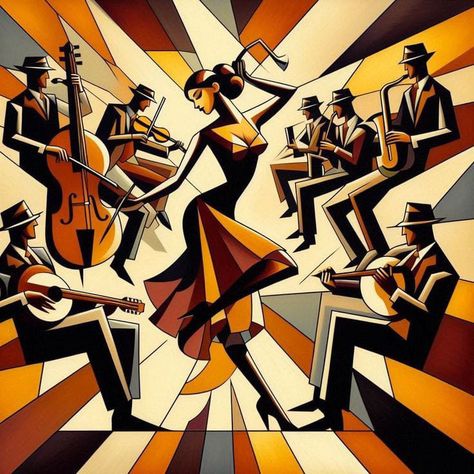 Artistic Quilts, Soul Dancing, Jazz Posters, African American Artwork, Jazz Concert, Doing Art, Sip And Paint, Jazz Poster, Vintage Dance