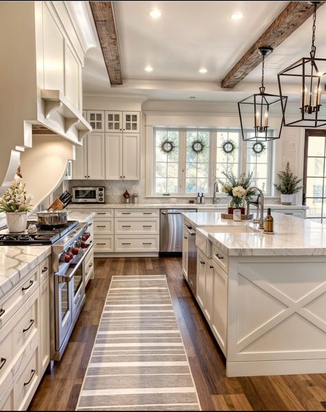 Dream Life House, Dream Kitchens Design, Cook Up A Storm, Classic Kitchen, Dream House Rooms, Cozy Kitchen, Classic Kitchens, Kitchen Plans, Dream House Interior