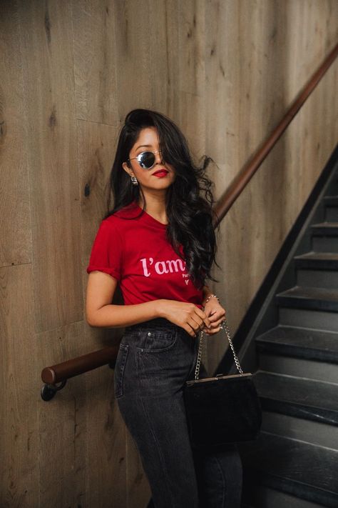 THE JAMES NYC – NOMAD Walk In Wonderland, 9to5chic Outfits, Red Letters, Sassy Outfit, Delicious Lunch, Outfit Mujer, The James, Easy Trendy Outfits, Red Outfit