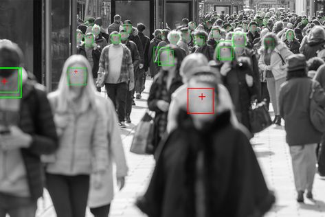 Face Recognition System, Facial Recognition System, White Skin Tone, Crowd Of People, Facial Recognition Technology, The Enemy Within, Civil Liberties, Use Of Technology, Face Recognition