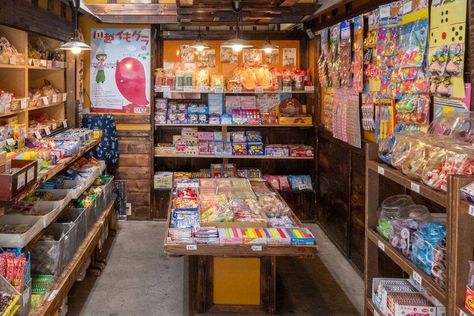 Japanese Grocery Store, Japanese Convience Store, Japanese Candy Shop, Asian Convience Store, Old Fashion Candy Store, Japanese Candy Store, Kowloon Walled City, Chocolate Rocks, Cute Store