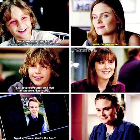 Bones & Parker 5x04 The Finger in the Nest, 6x08 The Twisted Bones in the Melted Truck, and 11x16 The Strike in the Chord Bones Tv Show Funny, Sweets Bones, Bones Booth And Brennan, Bones Series, Bones Quotes, Bones Tv Series, Booth And Bones, Booth And Brennan, Tv Memes