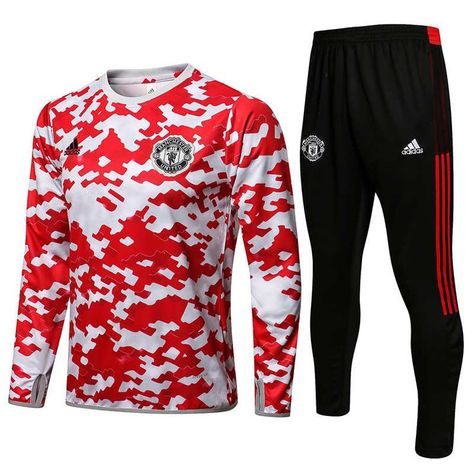 Manchester United Training Kit, Football Training Kit, Manchester United Training, Chelsea Soccer, Football Jersey Shirt, Retro Suits, Soccer Outfit, Manchester United Soccer, Training Suit